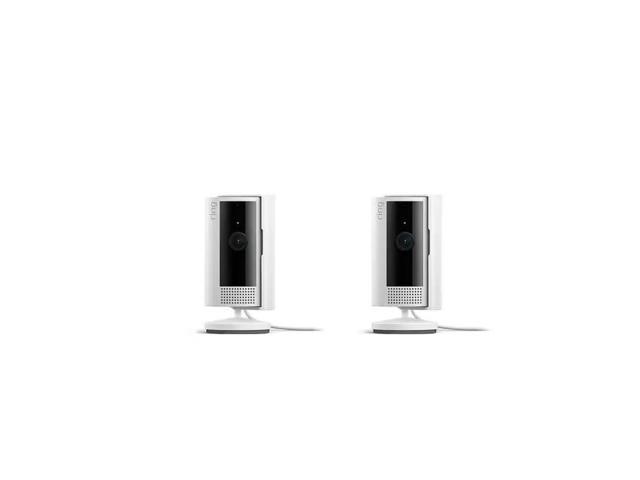 Indoor Cam (2nd Gen) - Plug-In Smart Security Wifi Video Camera, with Privacy Cover, Night Vision, White (2-Pack)# 1009536130 # B0BFZ9YZR2