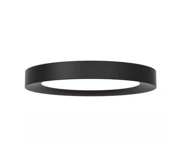 Home Decorators Collection Calloway 15 in. Matte Black Selectable LED Flush Mount # 1005758026 # JXM3011LL/MB