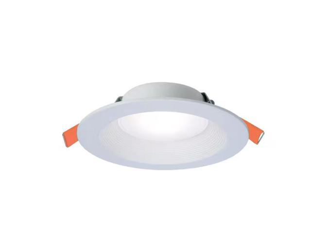 HALO RL 6 in. Canless Recessed LED Downlight, 900/1200lm, 5CCT, D2W, 120V, DM # 1010053013 # RL6LS9FSD2W1EWHDM