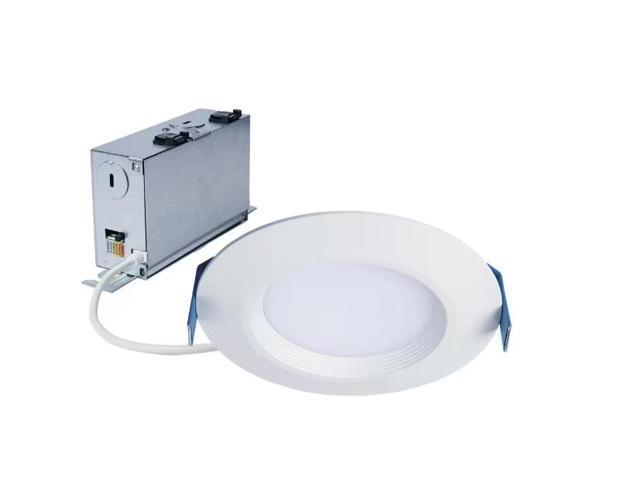 HALO HLBC 4 in. Ultra-Slim Regressed LED Downlight Selectable CCT with D2W Option # 1010053003 # HLBC4069FSD2W1EMW