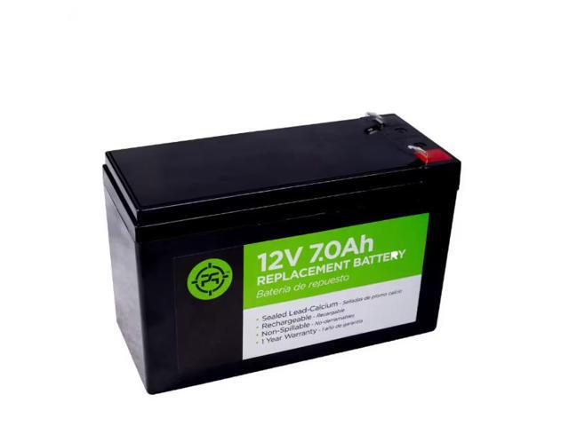2.5 in. Lead Acid 12-Volt 7.0 Ah Black Replacement Battery # 1003532042 # B LA 12V 7.0A