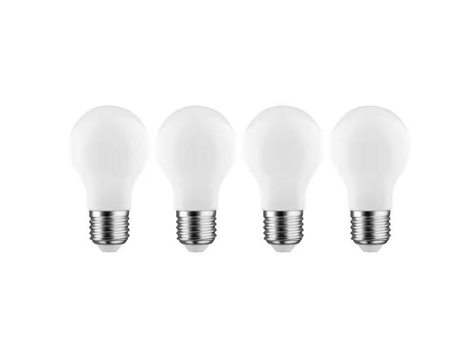EcoSmart 100-Watt Equivalent A19 Energy Star Dimmable LED Light Bulb Soft White (4-Pack) # 1006739463 # A19J14DE26827Z