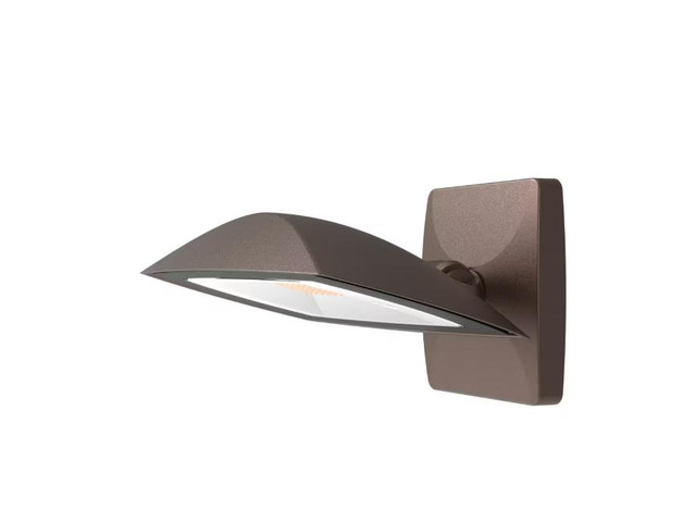 Commercial Electric ARFL 250-Watt Equivalent, 5000-Lumens, Selectable CCT, Integrated LED, Arch Wall Flood Light, Bronze # 1011142252 # ARFL50CE