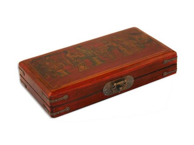 Asian Home Vintage Chinese Wooden Bead Arithmetic Abacus W. Instruction