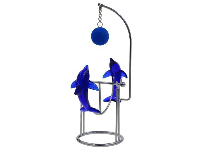 THY COLLECTIBLES Cute Dolphin Desk Toy Physical Swing Lucky Toy Executive Simple Decoration- Love Dolphins