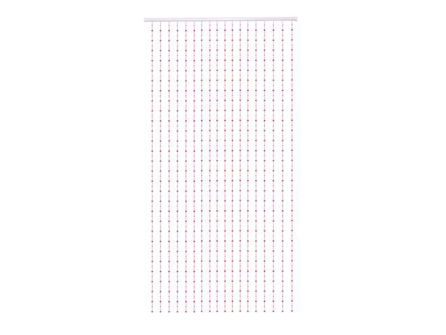 THY COLLECTIBLES Beautiful Home Decor Acrylic Beaded Curtain Door Screen Divider - Red Balls