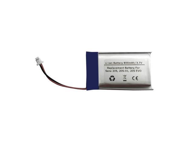3.7V 800mAh Battery for Sena 10S Series Sena 10S-01 ENA Sena 20s Series Sena 20s-01 Sena 20s evo Sena 30K Series Sena 30K-01D Motorcycles Bluetooth.