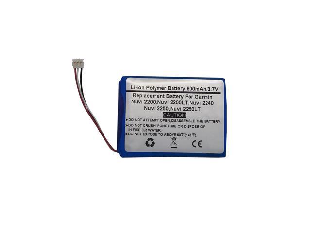 3.7V/900mAh Replace GPS Navigator Battery for Garmin Nuvi 2200 Nuvi 2200LT Nuvi 2240 Nuvi 2250 Nuvi 2250LT,361-00050-01 361-00050-02 361-00050-04