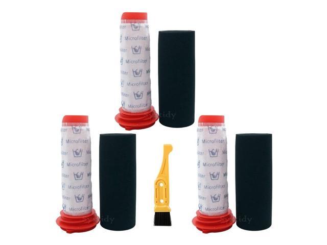 Photos - Vacuum Cleaner Accessory 3Pack Replacement Main Stick Filter + Foam Insert Set for Athlet Cordless