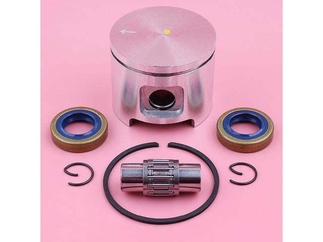 48mm Piston Ring Pin Circlip Kit For Husqvarna 61 Jonsered 630 Needle Bearing Oil Seal Chainsaw Replacement Spare Part