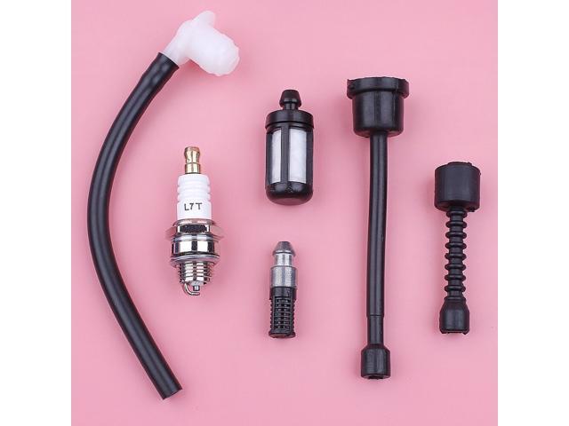 Fuel Gas Oil Filter Line Hose Spark Plug Kit For Stihl 070 090 Chainsaw Replacement Spare Part