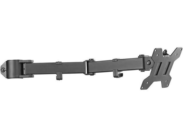 suptek Single Monitor Arm for Desk Mount Stand,Adjustable Monitor Arm for 1 Monitor Screen up to 27 inches,Black(MD6DB)