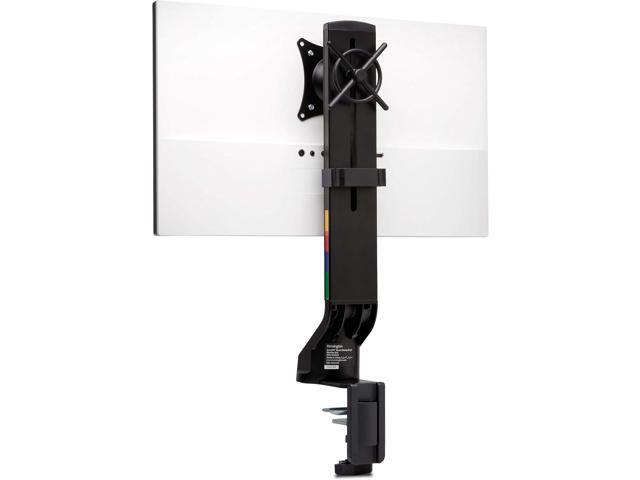 Kensington Single Monitor Desk Mount, C-clamp Vesa Stand Fits up to 32 inch Ultrawide Samsung LG, Low Profile Vertical Mount, Height Adjustable...