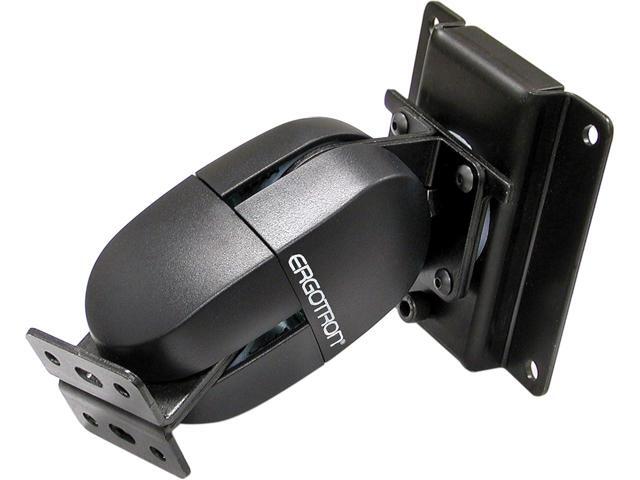 Ergotron 100 Series Single Monitor Arm, VESA Wall Mount for Monitors Up to 38 Inches, 0 to 23 lbs Double Pivot