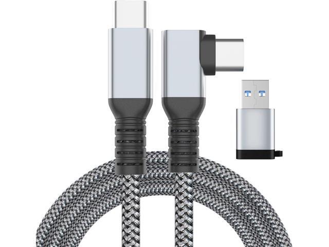 Link Cable 16FT VR Cable Compatible with Meta Oculus Quest 2/Quest 3/Pro Pico, Nylon Braided Accessories and Gaming PC Steam VR, USB 3.0 Data...