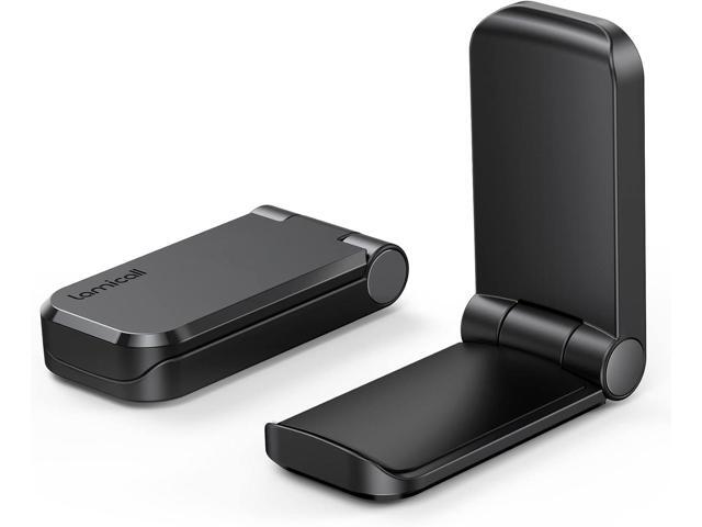 Lamicall Headphone Stand, Sticky Headset Hanger - 2 Pack Adhesive Headphone Holder Hook Mount, Headset Holder Clip Under Desk, Earphone Clamp for...