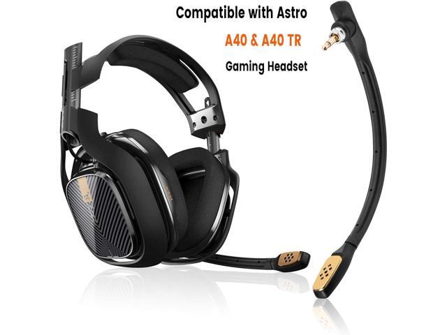 weishan A40 Mic, Microphone Replacement for Astro A40 / A40 TR Gaming Headset on PS5, PS4, Xbox One, PC, Mac, Phone, Noise Cancelling 3.5mm Black