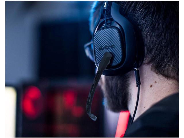 weishan A40 Mic, Microphone Replacement for Astro A40 / A40 TR Gaming Headset on PS5, PS4, Xbox One, PC, Mac, Phone, Noise Cancelling 3.5mm Black
