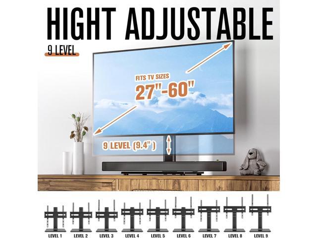 Universal TV Stand/Base Table Top TV Stand with Wall Mount for Most 27 30 32 39 40 42 43 49 50 55 60 Inch LCD LED Plasma Flat Screen TVs, Vesa...