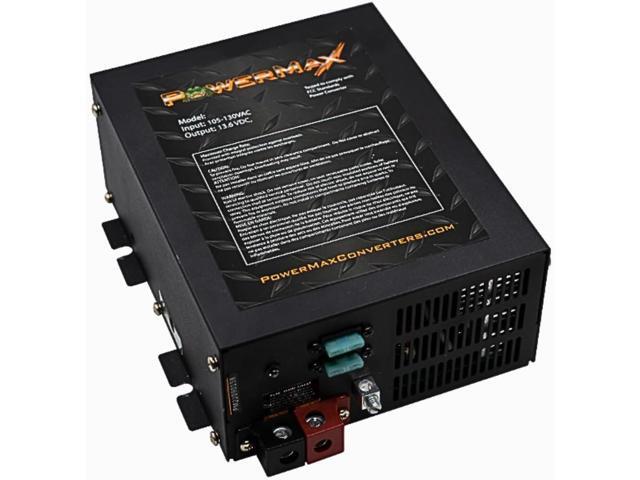 PowerMax PM3-45Power Supply, AC to DC Converter 110/120 VAC to DC 0-12 Volt 45Amp, Battery Charger with 3 Stage Smart Charging Mode, Built-in...