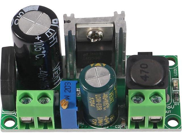 4PCS AC/DC to DC Step Down Buck Converter AC 5-30V DC 5-48V 24V 36V 48V to DC 2.5-35V 12V Voltage Regulator Board 2A Adjustable Volt Power Supply...