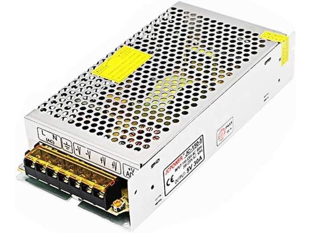 5V 30A Power Supply,150W Universal Regulated Switching Power Converter Adapter Transformer for LED Strip Light,Probe Signal Lamp,CCTV, Radio,...