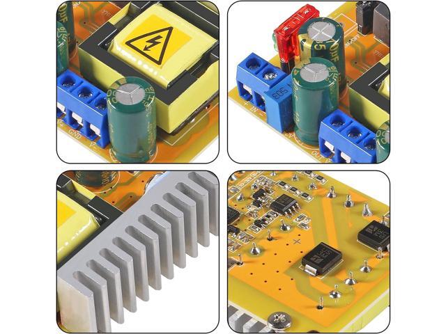 3pcs DC-DC High Voltage Boost Converter 8V-32V to ±45V-390V ZVS Step-up Booster Module Capacitor Charging Power Supply Module