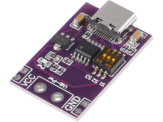 10-Pack Type-C QC AFC PD2.0 PD3.0 to DC Spoof Scam Fast Charge Trigger Polling Detector USB-PD Notebook Power Supply Change Board Module