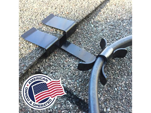 Roof Clips, Safe for Heat Tape, Electric Cable & Roof Heat Cable Installation, Prevents Roof Damage, Easy Nail-Free Outdoor Cable Clips, Your.