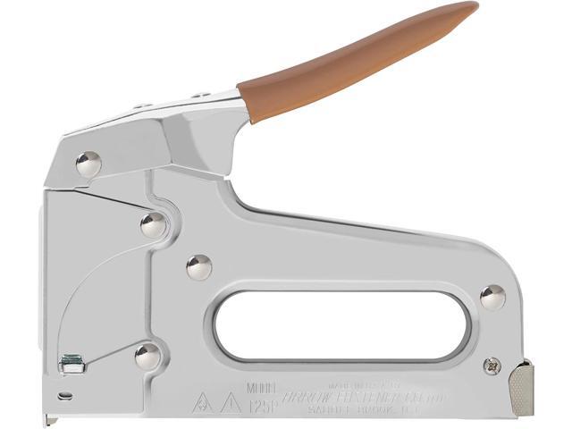Arrow T25 Heavy Duty Staple Gun for Low Voltage Cables and Wires up to 1/4-Inch Diameter - Silver
