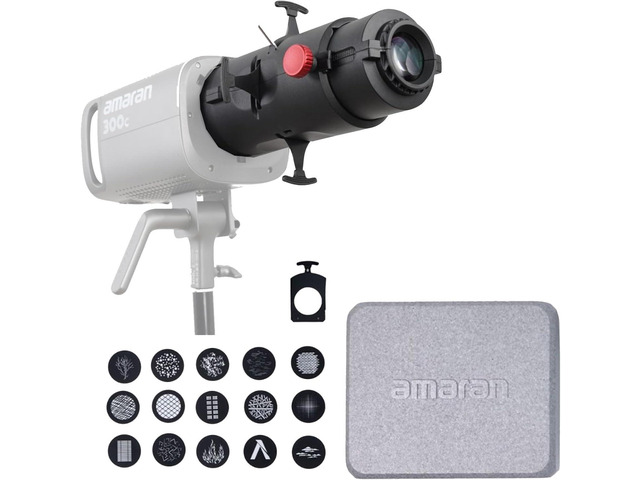 Aputure Amaran Spotlight SE 36Â° Lens Kit for Amaran Halo 300X 200X 100X Projection Lens Modifier for Amaran 300C 150C and Other Power not...