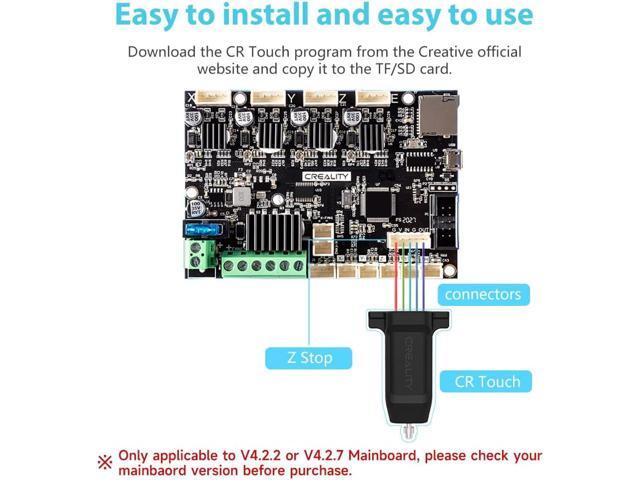Creality CR Touch Auto Leveling Kit, 3D Printer Bed Auto Leveling Sensor Kit for Ender 3/ Ender 3 Pro/Ender 3 V2/ Ender 3 Max/Ender 5/ and CR 10...