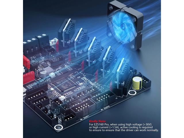 BIGTREETECH SKR 3 EZ Control Board 32bit New Upgrade Silent Board Support EZ2209/ EZ5160/ EZ2130 Stepper Driver Compatible TFT Series Touch Screen,...