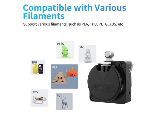 Creality Official K1/K1C Direct Drive Extruder Kit 3.0, Without Stepper Motor, Dual Gear Feeding Extrusion Support 1.75mm Filament Compatible with...