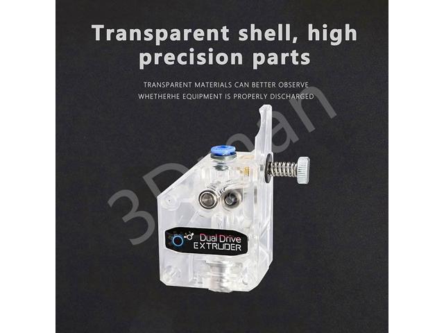 3Dman Bowden Dual Drive Extruder Universal Geared Extruder for Ender 3 V2/Pro, Ender 3 Series, CR10 Series, Mega S, Tevo Tornado, Wanhao D9, Anet...