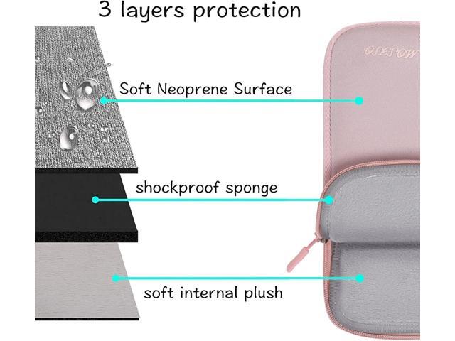 MOSISO Laptop Case 13.3 inch, 13-13.3 inch Laptop Sleeve Bag Compatible with MacBook Air/Pro 13 / Pro 14, HP Dell ASUS, Neoprene Carrying Computer...