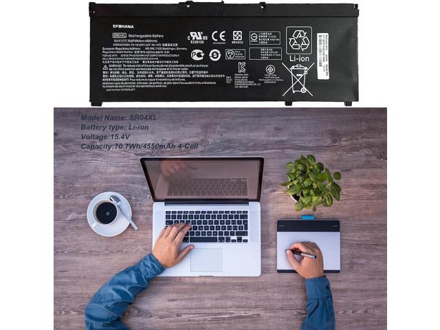 SR04XL SR03XL 917724-855 Laptop Battery for HP Omen 15 15-CE0XX 15-DC0XX Series 15-CE198WM 15-CE015DX Pavilion 15-CB0XX 15-CX0XX 15-CB041NR...