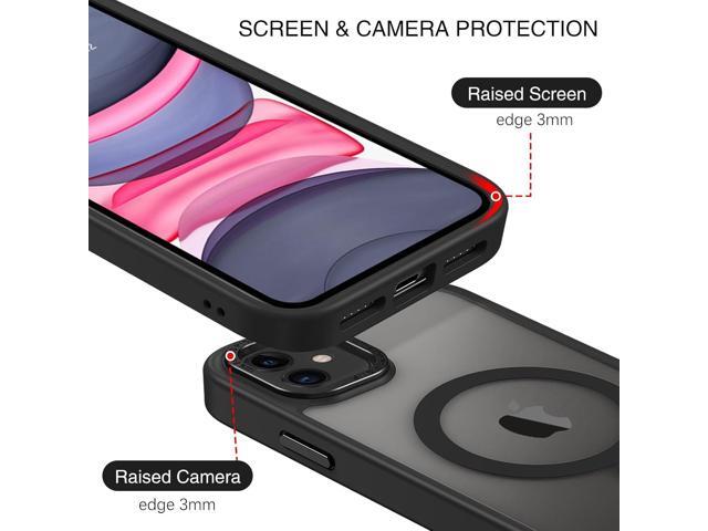 for iPhone 11 Phone Case, Phone case iPhone 11 Magnetic Case [Compatible with Mag Safe] Translucent Matte Slim Shockproof Anti-Fingerprint...