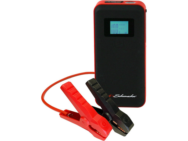 Schumacher Electric 1000 Peak Amp 12V Portable Lithium Car Battery Jump Starter & Power Pack - Lithium Ion Jump Box - with USB Charging & LED...