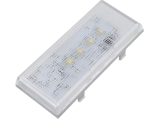 New W10515058 for Whirlpool Refrigerator Light,WPW10515058 Whirlpool Refrigerator Light,WRS325FDAM 04,W10522611 W10465957 PS11755867,Compatible.