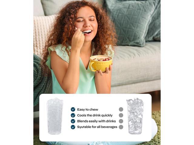 Nugget Countertop Ice Maker, Silonn Chewable Pellet Ice Machine with Self-Cleaning Function, 33lbs/24H, Portable Ice Makers for Home, Kitchen,...