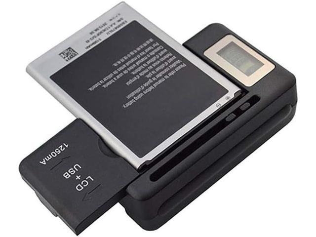 Universal LCD Battery Charger, Travel chargering for Samsung Galaxy S3 S4 S5 Note 2 3 4, Edge, Mega, LG, Huawei, HTC, ZTE, etc