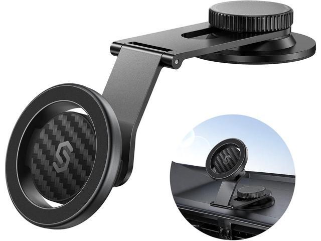 SYNCWIRE Fits MagSafe Car Mount for Universal Dashboard, Tesla Screen, Magnetic Phone Holder for Car, Foldable Aluminum Alloy Arm, Super Stable Car...