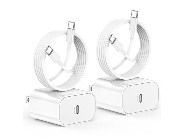 iPhone 15 Charger Block and 6ft Type C to C Cable Cord Long, 20W USB C Fast Charging Plug for Apple iPhone 15 Plus/15 Pro Max,iPad Pro 12.9/11 inch...