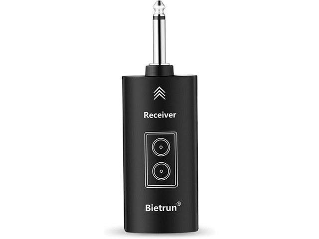 Bietrun Receiver/Adapter Only WXM09, WXM09A, WXM19, WXM19A, WXM21, WXM31, WXM31-2 Wireless Microphone (1/4') with Bluetooth