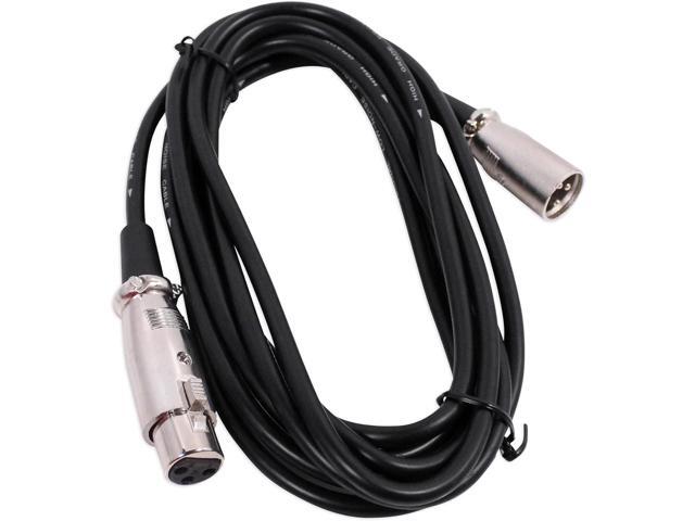 Rockville RMM-XLR Super Cardioid Dynamic Microphone, 600 Ohm, Metal Body, On/Off Switch, 10ft XLR Cable, Black Finish, for Live Performances and...