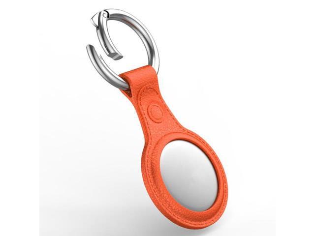 1pc TPU Protector Cover With Keychain For AirTags Shockproof Anti-scratch Anti-fall Silicone Protective Case Shell For Air Tag