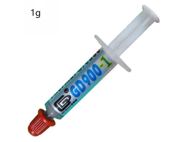 GD900 Thermal Grease 1g GD900 CPU Processors Heatsink Silicone Heatsink Plaster Thermal Conductive Thermal Paste Grease