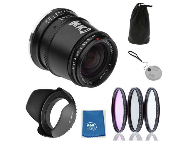TTArtisan 17mm f/1.4 Lens Kit for FUJIFILM X-E3 X-T3 X-E4 X-S10 X-T30 X-T200 +Filters, Hood +