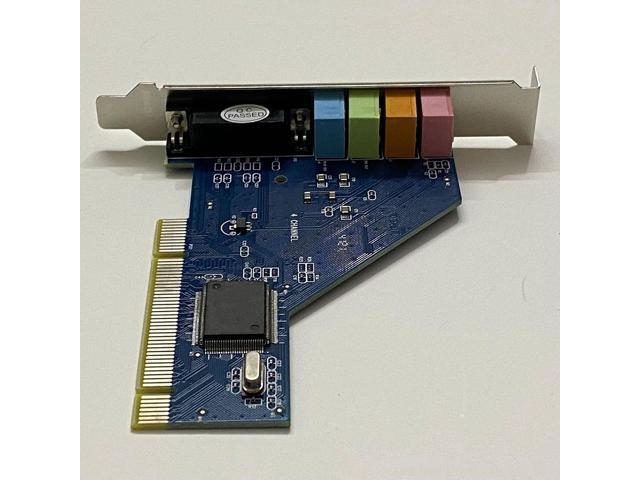 1PC Built-in Independent PCI Sound Card 4 Channel 3D Audio Stereo For Desktop PC